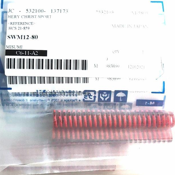 MERAH Red misumi od 12 ยาว 8 cm - ต่อ misumi japan original