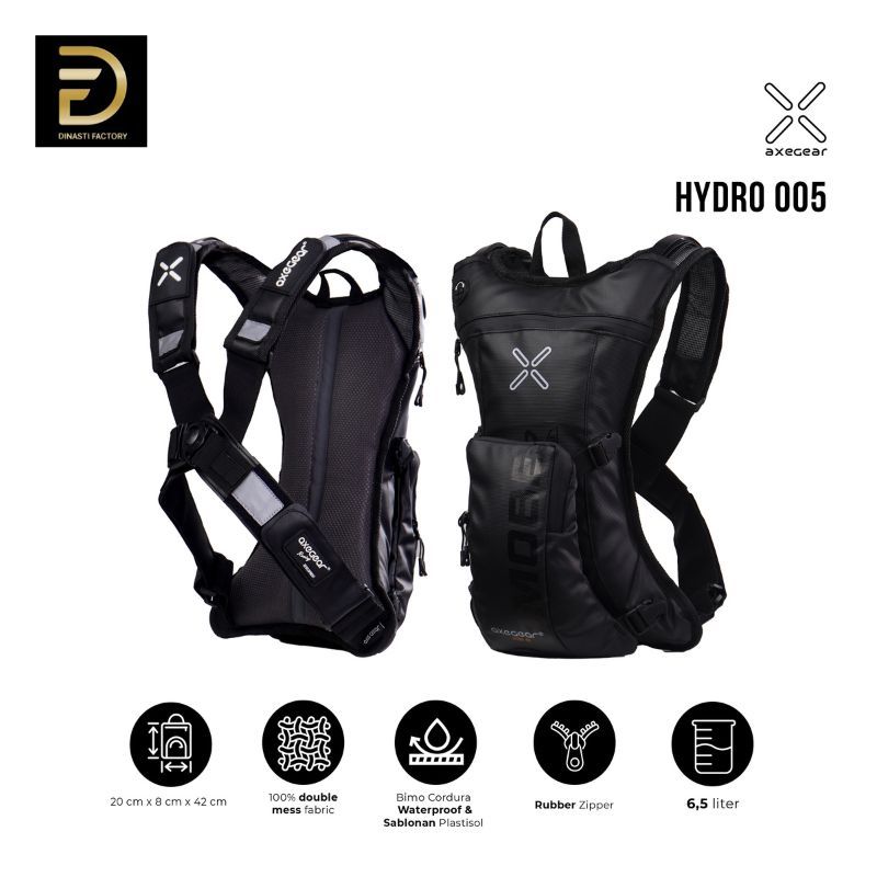 Hydropack 05 Trail Backpack Trabas Adventure Motocross AXEGEAR