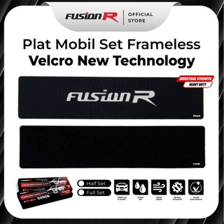 Fusion R Frameless Plat Mobil Clean Look Tatakan Dudukan Frame Plat No Mobil