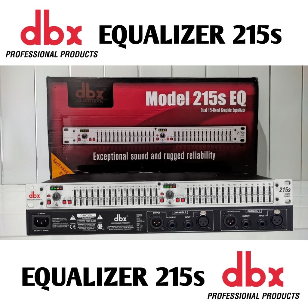 Equalizer.Dbx.215XS เกรด A