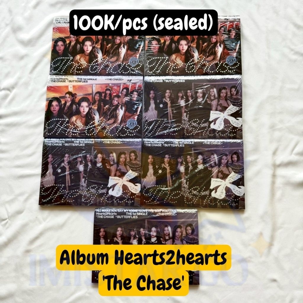 ALBUM H2H HEARTS2HEARTS THE CHASE SEALED