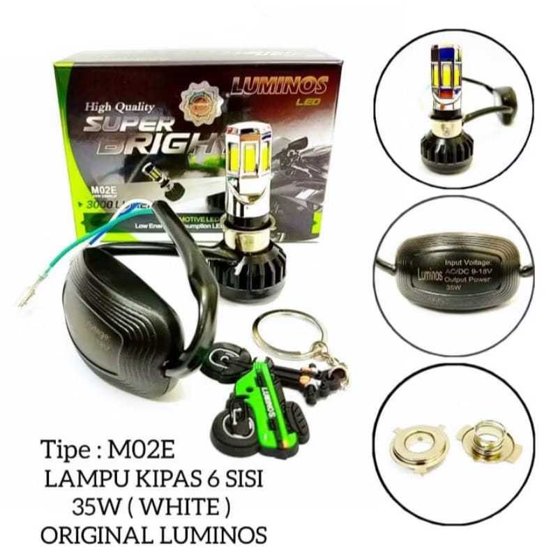 LUMINOS LED ORIGINAL LUMINOS ไฟ LED 6 ด้าน สีขาว M02E