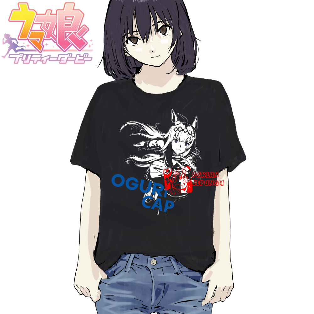 เสื้อยืด Oguri Cap Uma Musume Pretty Derby ["Uma Musume: Cinderella Grey"]