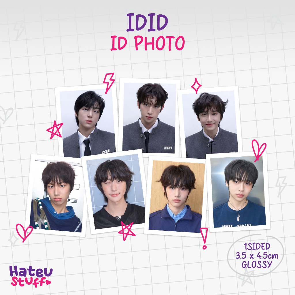 IDID ภาพโปรไฟล์ภาพถ่าย ID Unofficial แผนเดบัตต์
