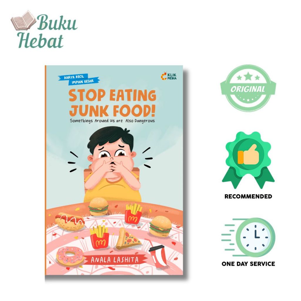 หนังสือคริสต์มาส: STOP EATING JUNK FOOD!