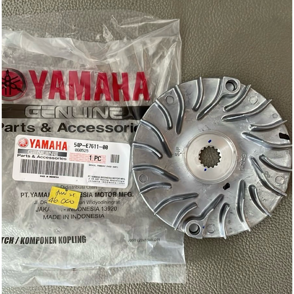 Original Yamaha MIO J Roller Housing Opposite Pulley Fan (54P-E7611-00)