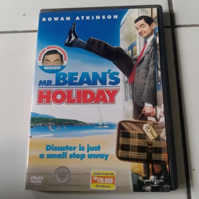 DVD Original Mr Beans Holiday - Rowan Atkinson
