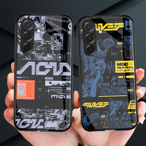 Samsung A36 Glass Softcase - เคส Samsung A36 - เคส Samsung A36 HP - Samsung A36 HP Casing Full Cover