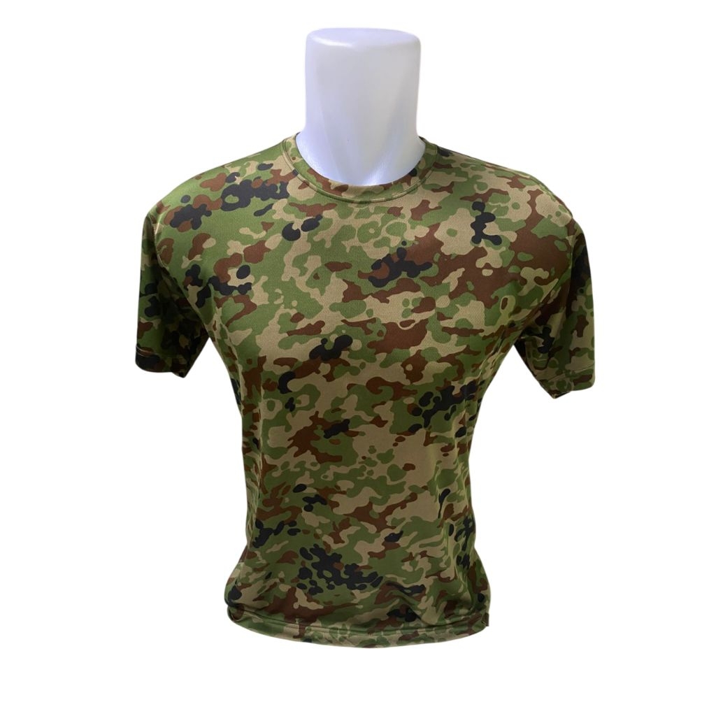 Woodland JSDF เสื้อยืดลายทาง Japan Army Camo (2)