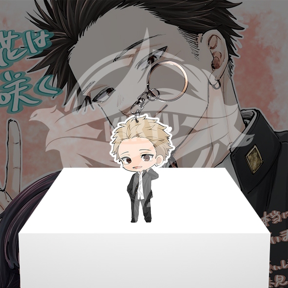 GANTUNGAN อะนิเมะ Kaoru Hana wa Rin ถึง Saku HP พวงกุญแจ - Rintaro Tsumugi - อะคริลิค Ganci - พวงกุญ