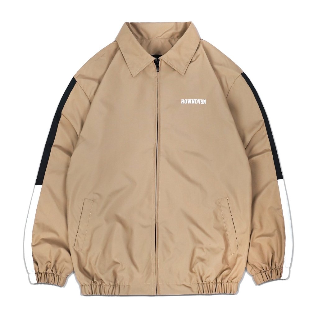 8.8 Rown Division Stockroom Tracksuit Jacket - Rowndvsn Primoral Cream Jacket