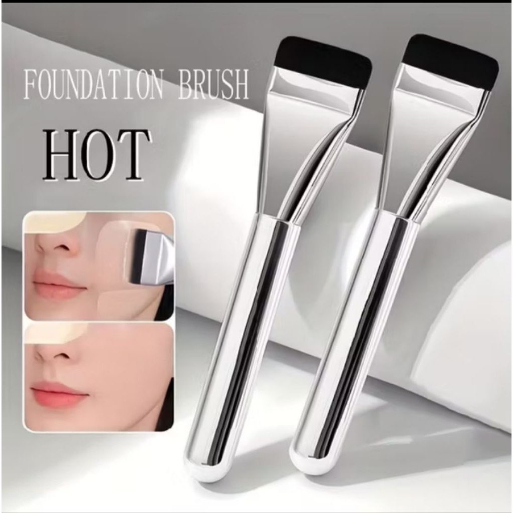 FOUNDATION MAKE UP BRUSH FOUNDATION FLAT BRUSH CREAM BLADING CONCEALER / MAKE UP FOUNDATION BRUSH LI
