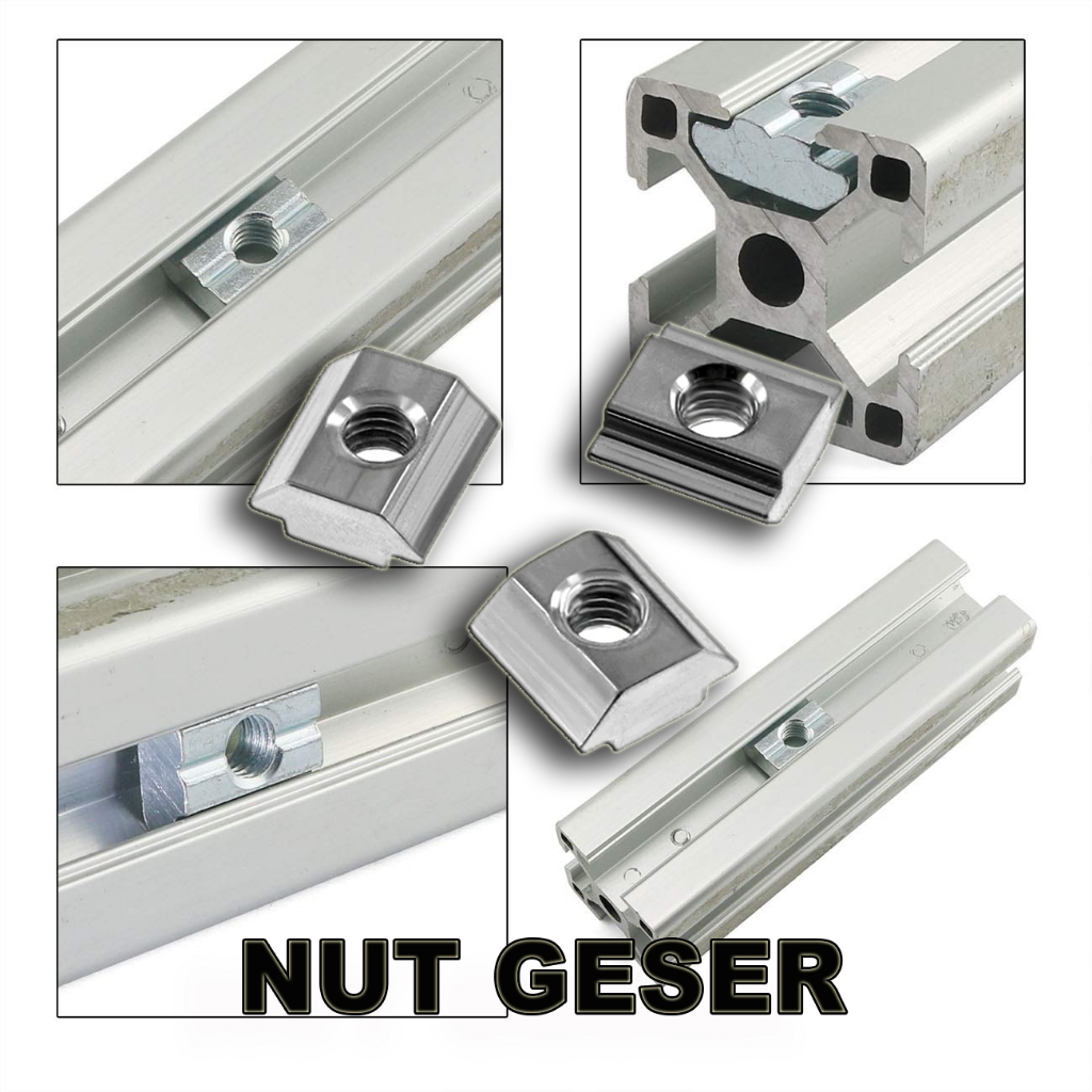 T nut เลื่อน T Nut slidding Hammer T ค้อนเลื่อน Nut 2020 2040 4040 4060 Extruction V slot T slot ค้อ