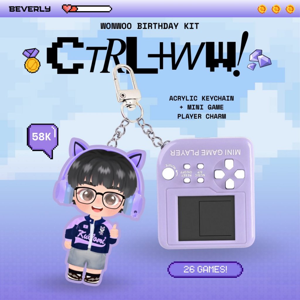 [PAYMENT] Wonwoo Birthday Kit CTRL+WW