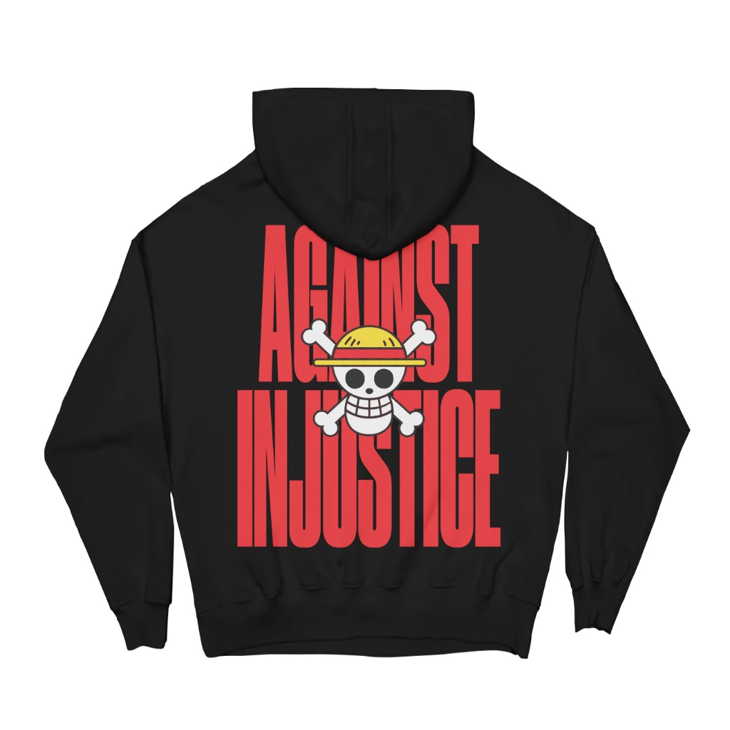HOLYLAND | เสื้อฮู้ดโอเวอร์ไซส์ BOXY | ONE PIECE SERIES I AGAINST INJUSTICE 1