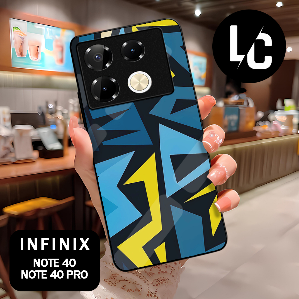 ( CA 11 ) Glossy Softcase สําหรับ infinix note 40 l note 40 pro l note 40 pro + plus l HOT 40 l HOT 