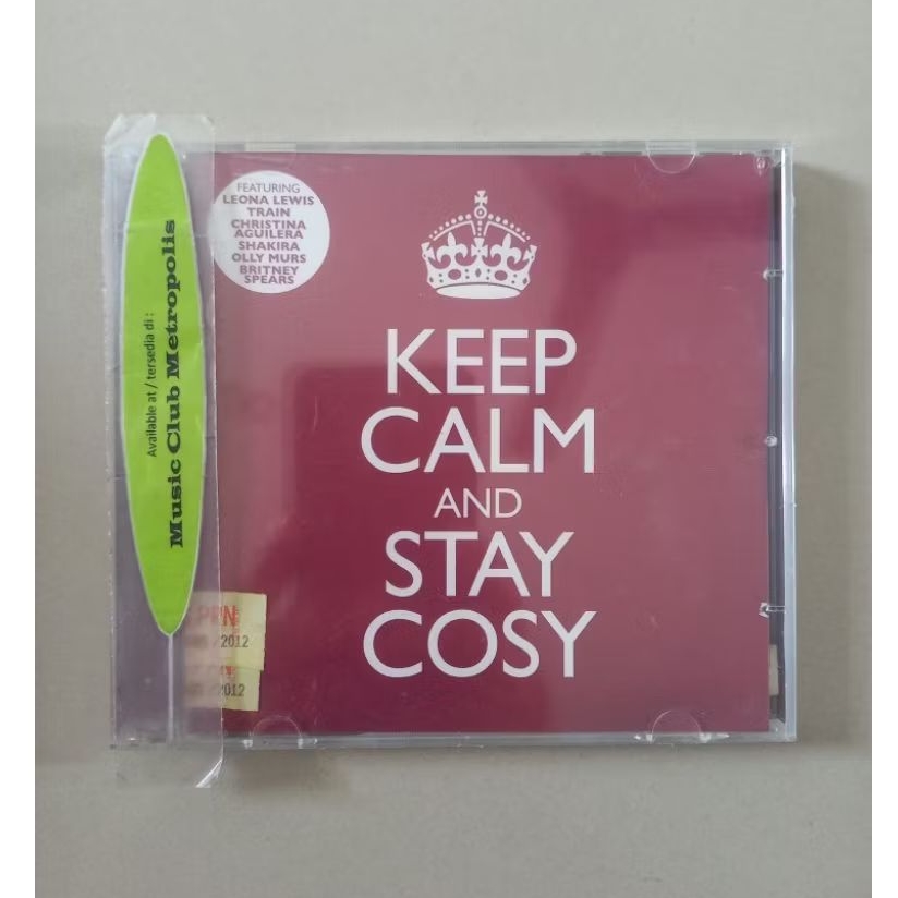 CD VA- KEEP CALM และ STAY COSY (ALICIA KEYS, THE SCRIPT, LEONA LEWIS) 2CD