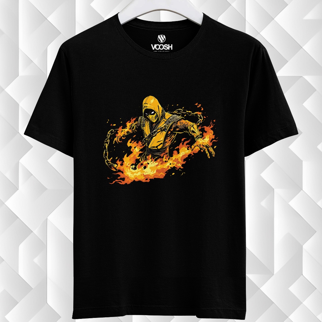 VOOSHI OFFICIAL - เสื้อยืด Original Premium Distro 3D GET OVER HERE - GM36