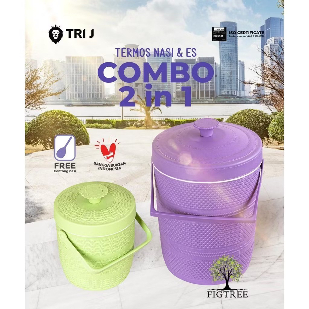 TERMOS แพ็คเกจคอมโบกระติกน้ําร้อน 2-in-1