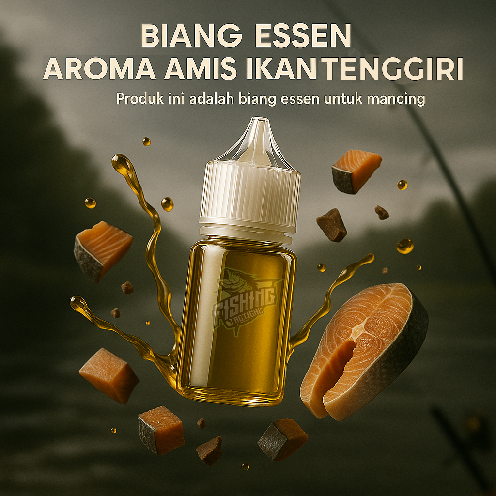 เหยื่อตกปลา ESSEN FISHING FISHY MACKEREL AROMA PURE PREMIUM SHARP AROMA SUITABLE สําหรับปลาทั้งหมด