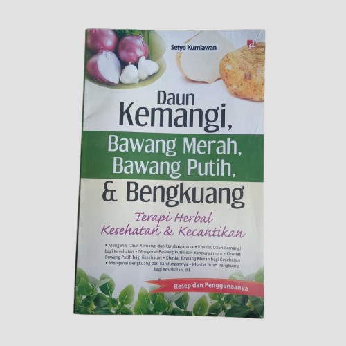MERAH หนังสือใบโหระพา, Shallots, Garlic & Jicama - Health & Beauty Herbal Therapy Ori
