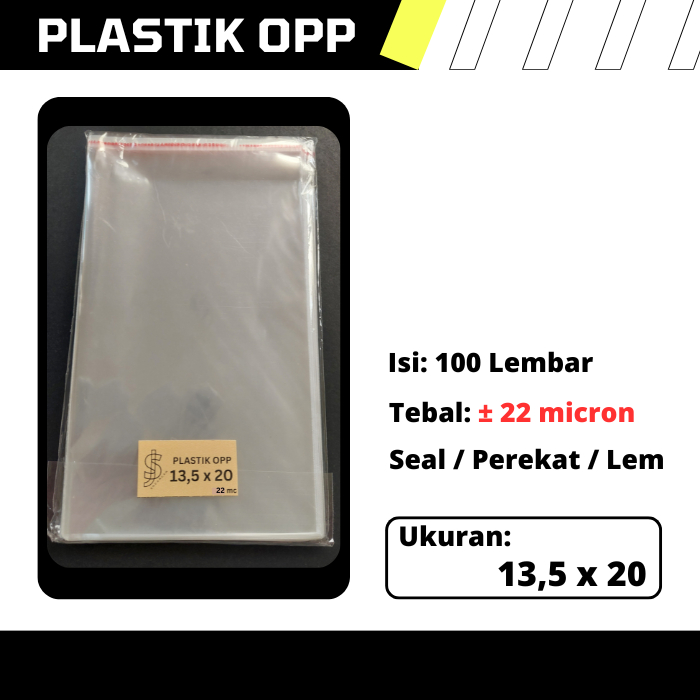 พลาสติกตรงกันข้าม ขนาด 13.5 ซม x 20 ซม / 13.5x20 ซม / 13.5 x 20 ซม (บาง)