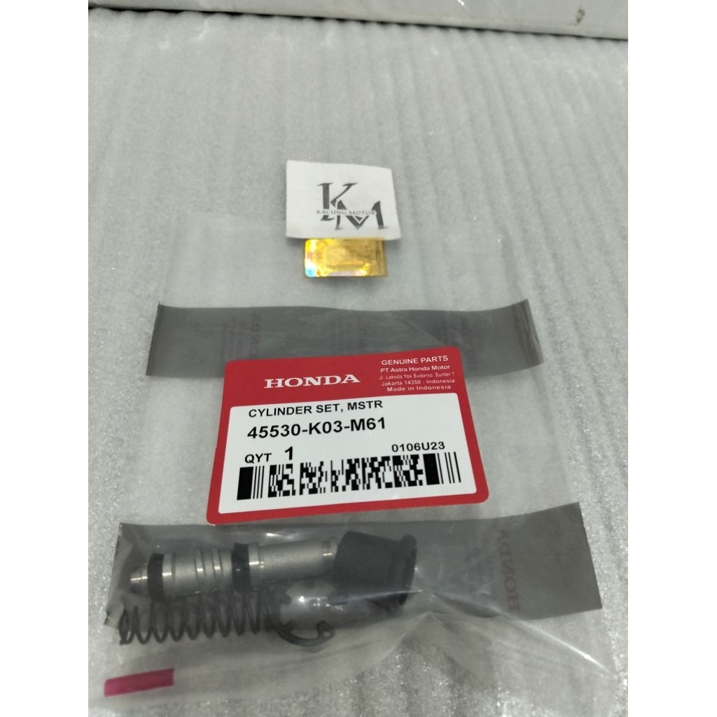 เบรคหลักเบรคใหม่ BEAT BEAT LED BEAT ECO SCOOPY ESP PCX ADV 45530-K03-M61 เดิม