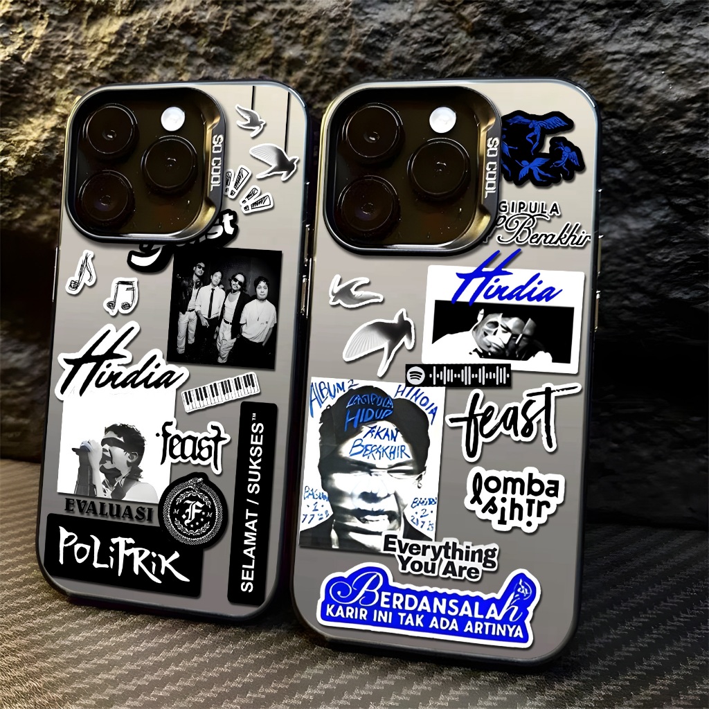 HP Softcase IMD Black Indie feast เหมาะสําหรับ Infinix Note 50x 8 9 10 HOT 40 50 50 PRO HF2 ปลอกโทรศ