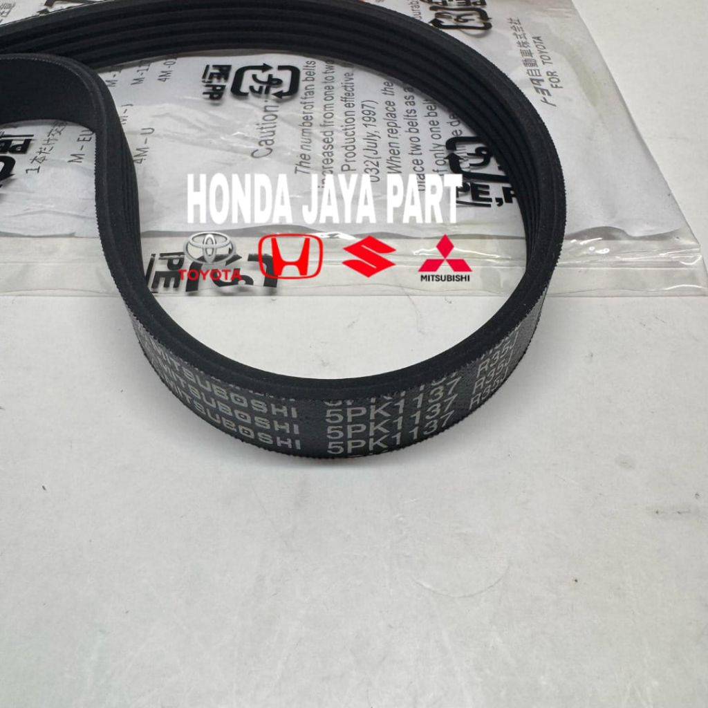 FAN BELT/V-BELT HONDA JAZZ, NEW CITY 5PK-1137