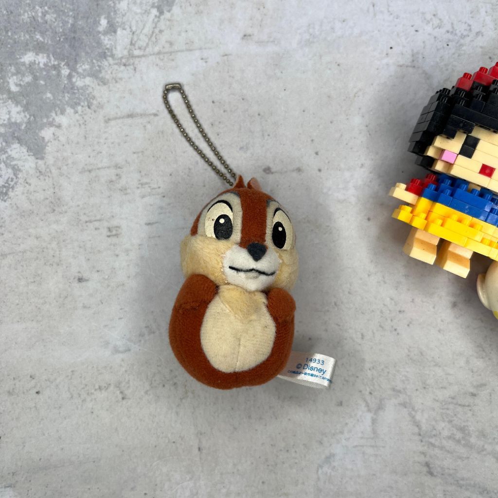 GANTUNGAN พวงกุญแจกระเป๋าตุ๊กตาโบว์ลิ่ง Disney Chip n dale