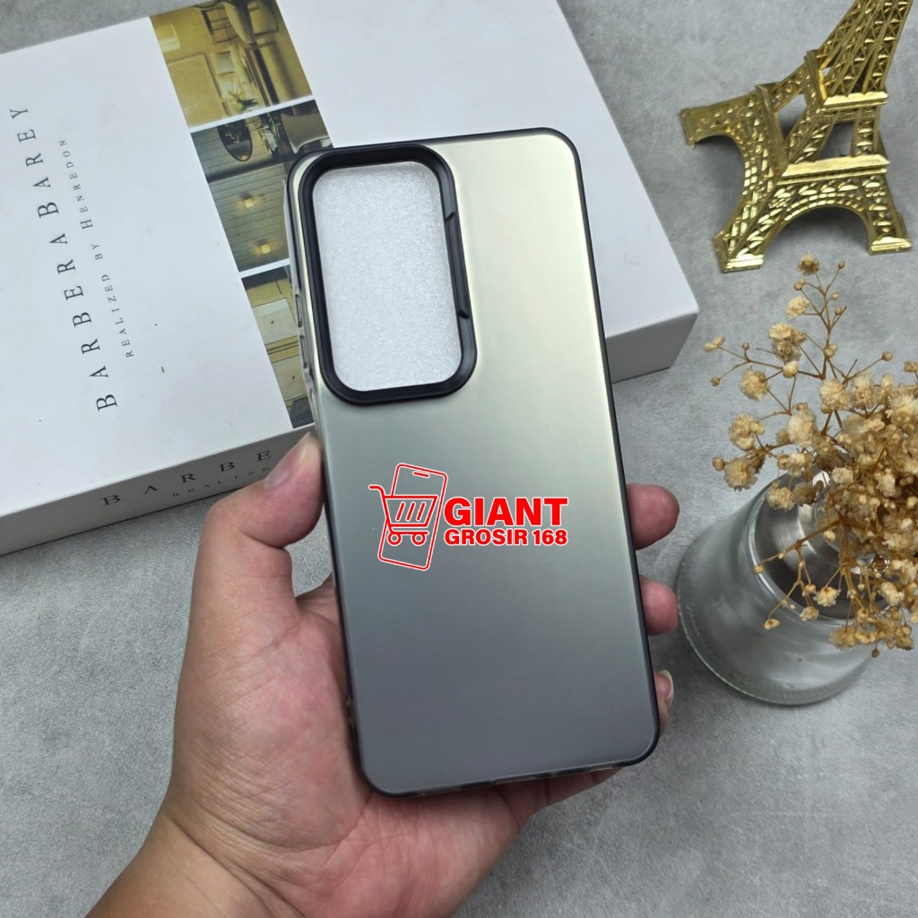 Oppo A5 4GกรณีOppo A5 5G Oppo A5X 4G Oppo A5X 5GซิลิโคนกรณีImd Polycarbon Hard PCกรณีโฮโลแกรมสีดําOp