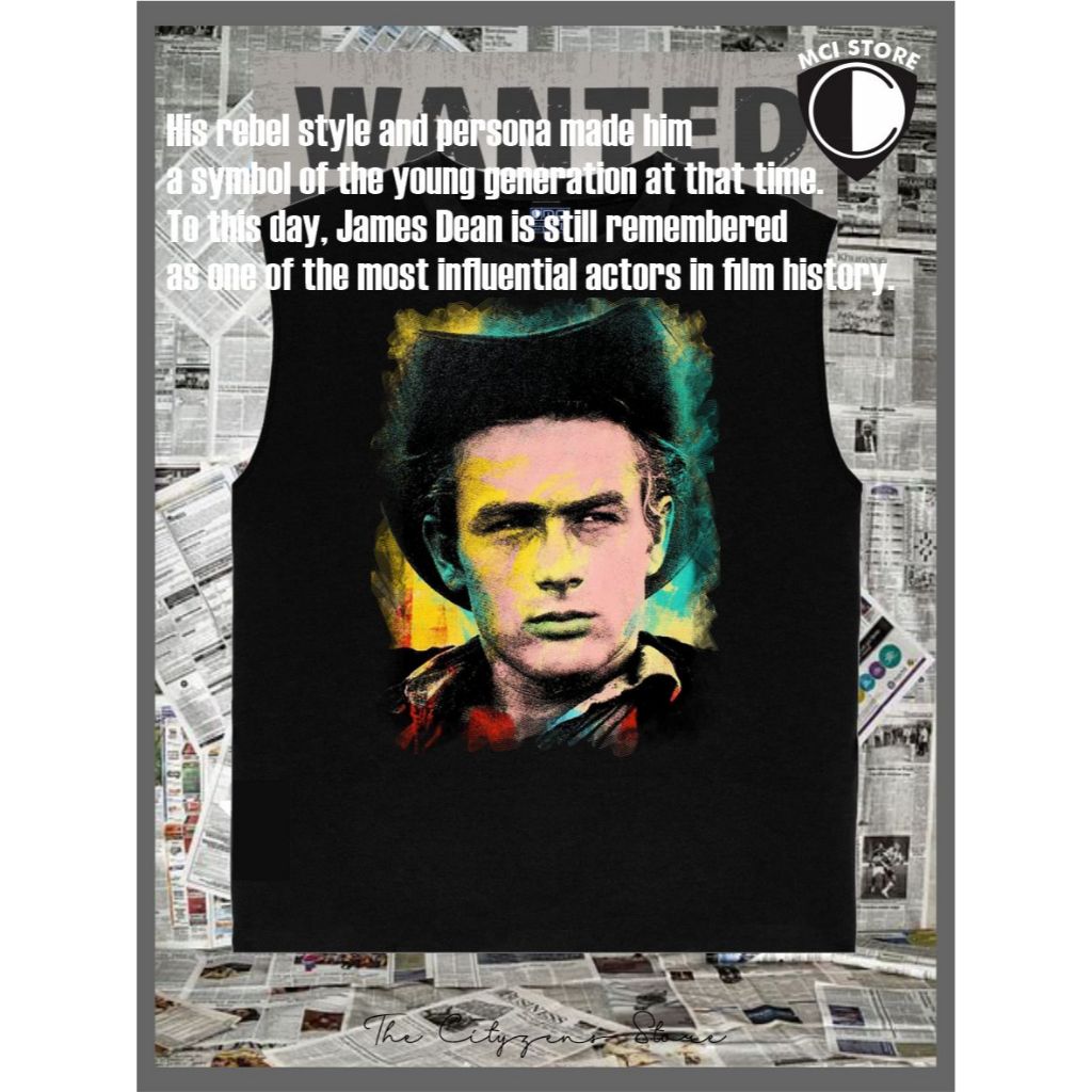 เสื้อกล้าม James Dean Eps 2 ชาย/หญิง