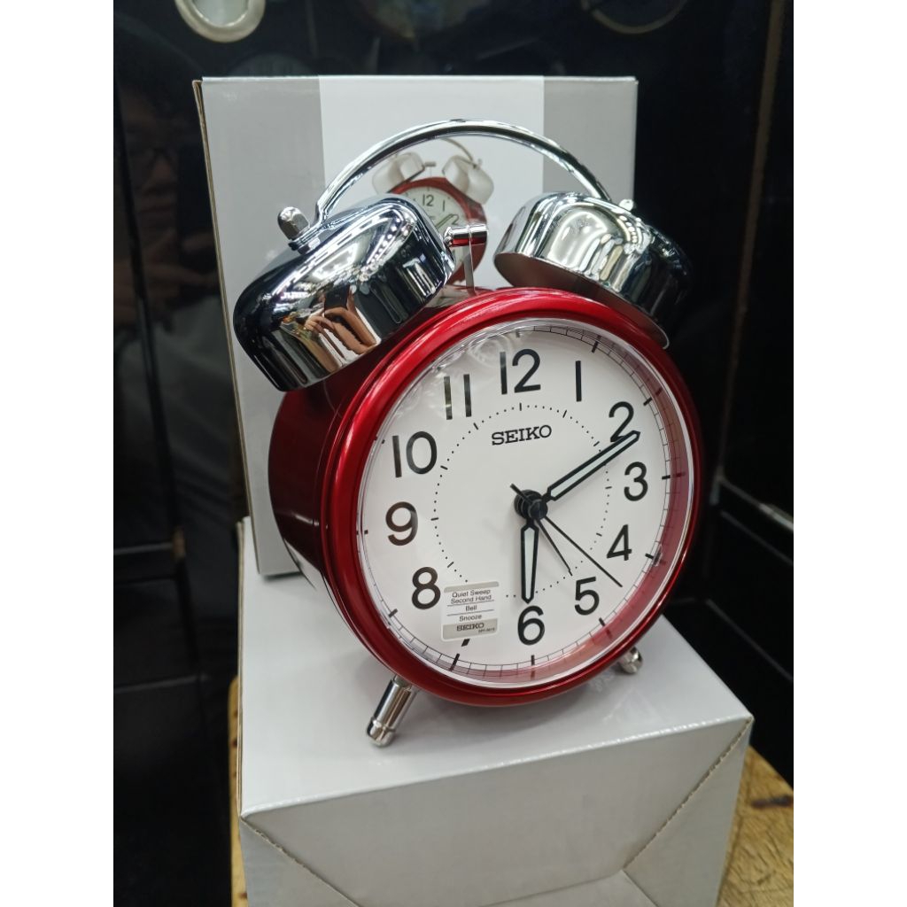 Seiko QHK063R QHK063 QHK063R Seiko QHK063R นาฬิกาปลุก Seiko QHK063 นาฬิกาปลุกนาฬิกา Seiko QHK063R นา