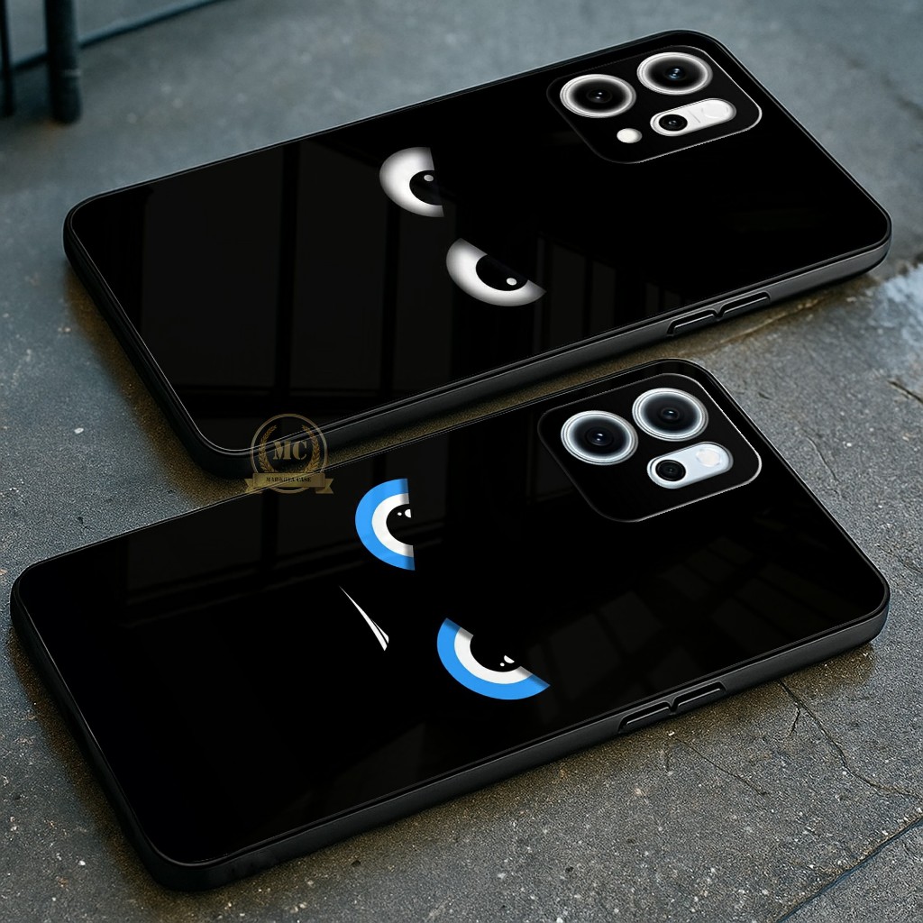 HP Oppo Reno 14 5G Glass Softcase - Oppo Reno 14F 5G เคสมือถือ - Magsave Motif Casing - Oppo Casing 