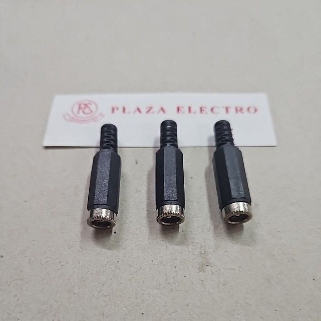 DC CONNECTOR 5.5x2.5 มม.ฝาครอบหญิง JACK CONNECTOR JEK คุณภาพดี