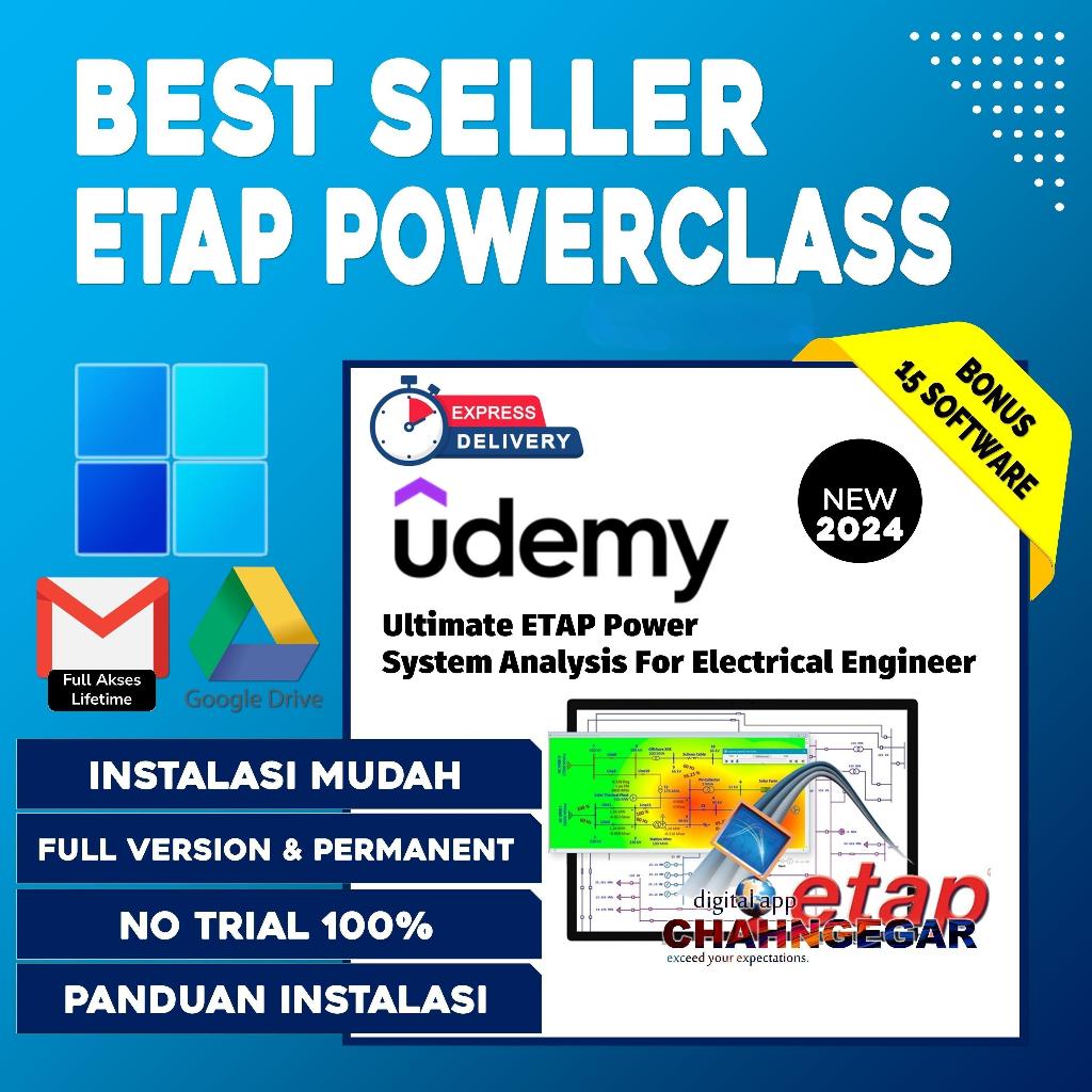 Udemy – การวิเคราะห์ระบบพลังงาน ETAP สุดยอดสําหรับวิศวกรไฟฟ้า 2024-5