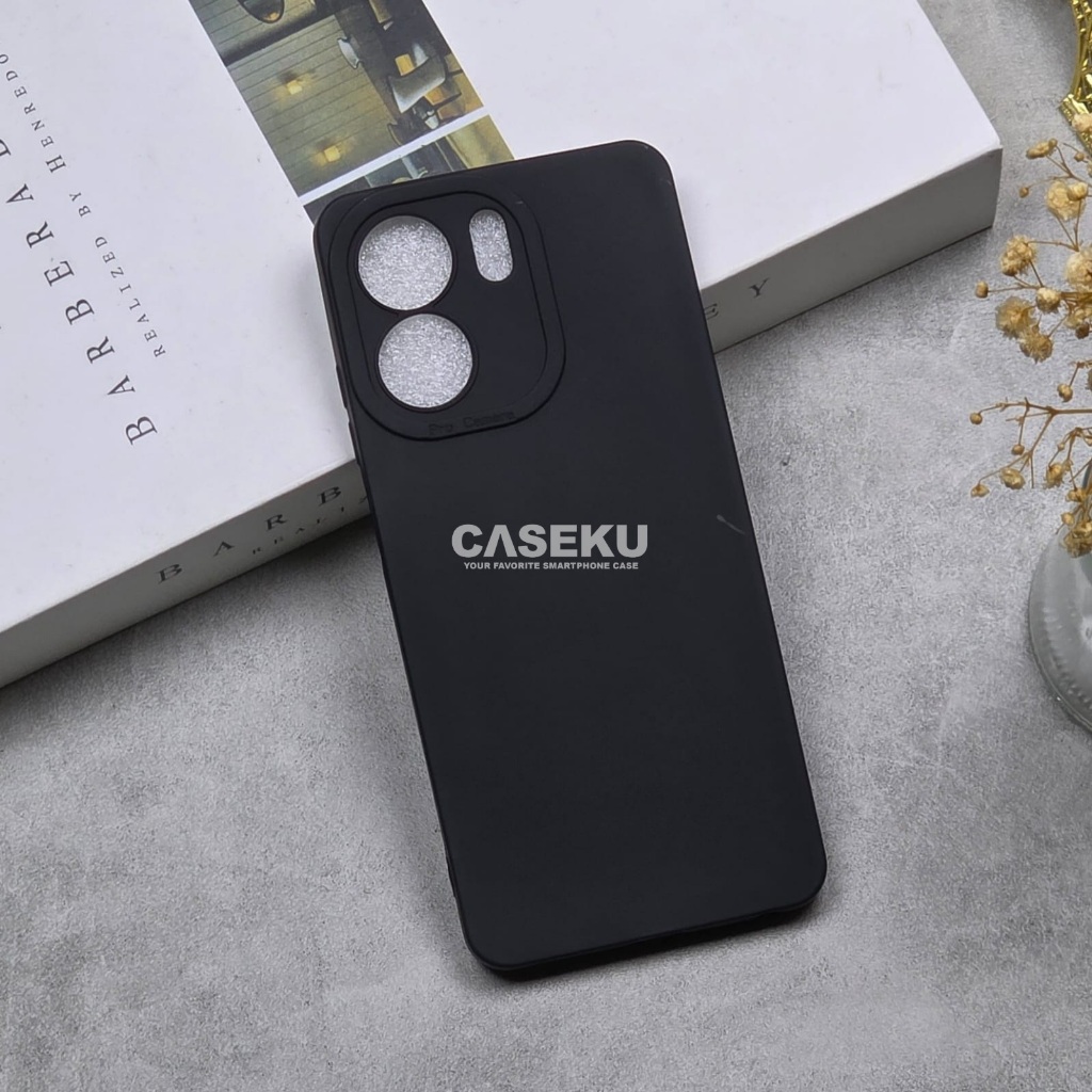 Oppo A5X Case Pro Camera Macaron Black Case Oppo A5X