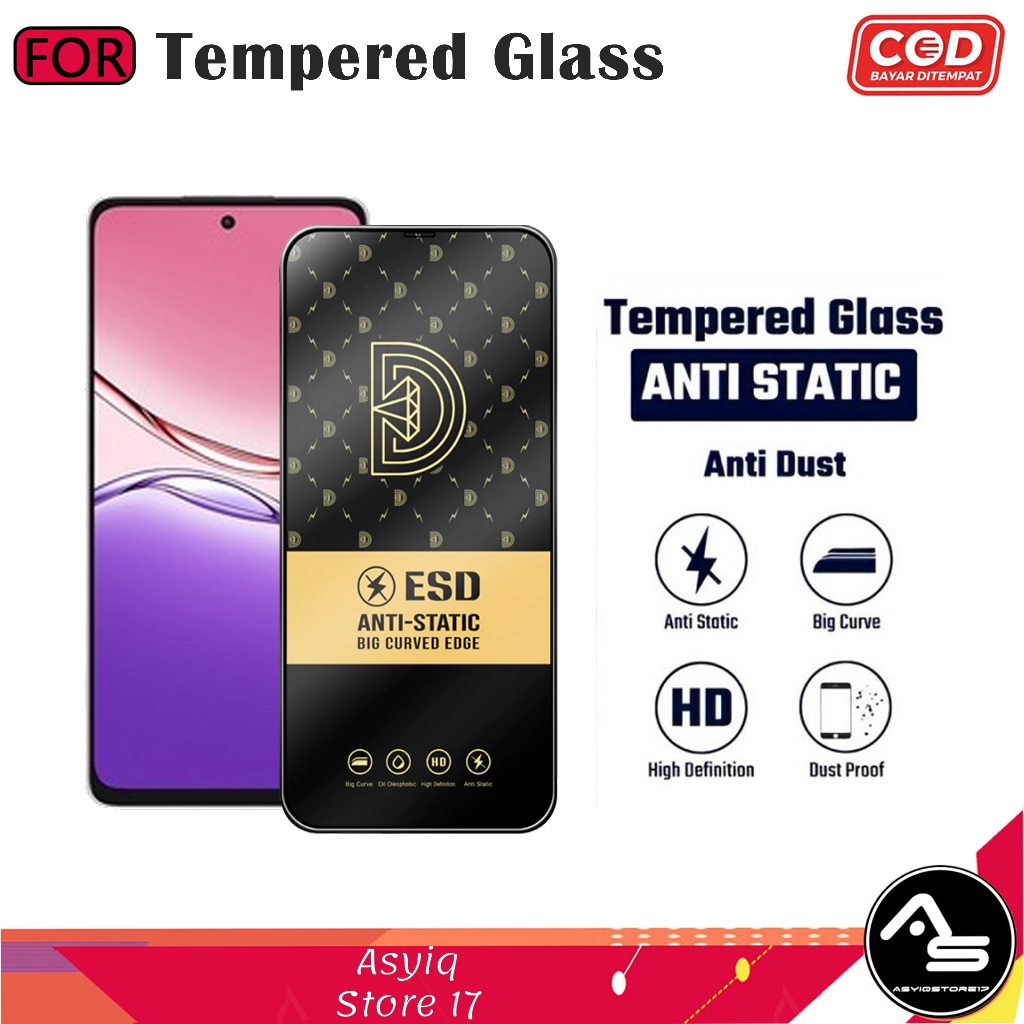 ป้องกันรอยขีดข่วน ESD Clear Anti-Static Realme C55 C65 4G 5G C67 4G C71 C75 C17 GT 5G GT 2 GT 2 Pro 