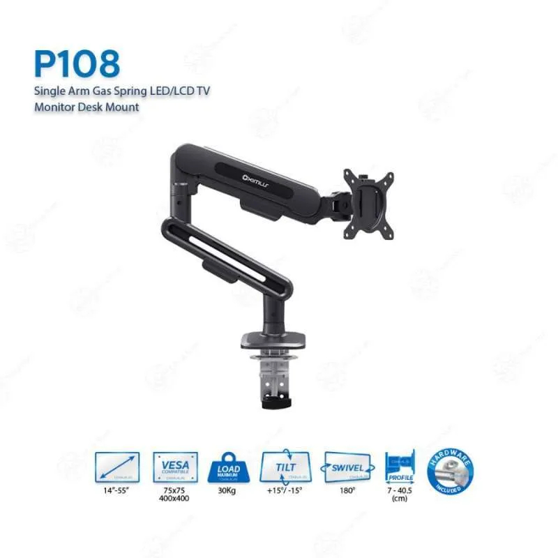 OXIMUS P108 สีดํา***