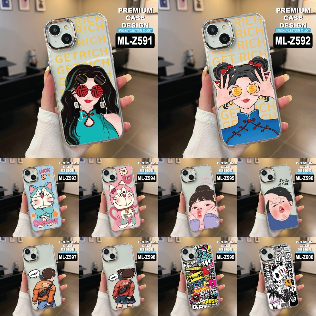 IPH 6/7/8/6+/7+/8+/X/XR/XS/XS MAX/11/11 Pro/11 Pro Max/12 CASE PICTURE MOTIF CODE ML Z591-Z600 MACC