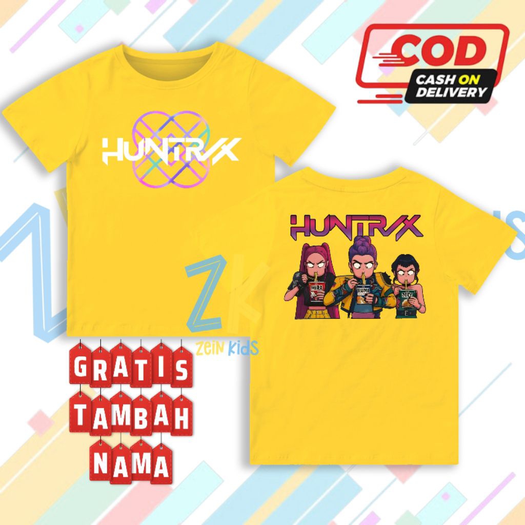 Kpop Demon Hunter แฟชั่นเด็ก/Kpop Demon Hunter เสื้อยืดเด็ก/Kpop Demon Hunter เสื้อผ้าเด็ก