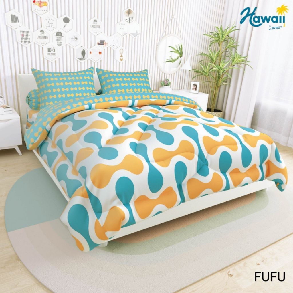 ชุด HAWAII BEDCOVER BY MYLOVE 180x200