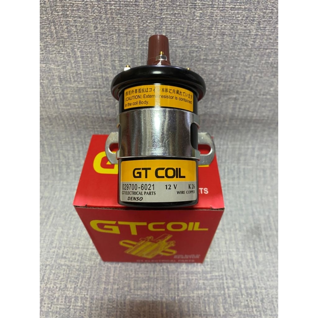 คอยล์จุดระเบิด/GT คอยล์จุดระเบิด 12v Denso kijang 5K, 7k, พกพา