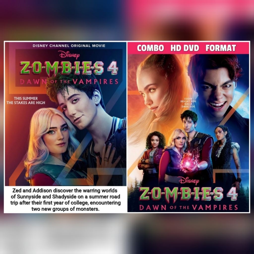 ZOMBIES 4 Film Cassette : DAWN OF THE VAMPIRES [ 2205 ] HD QUALITY