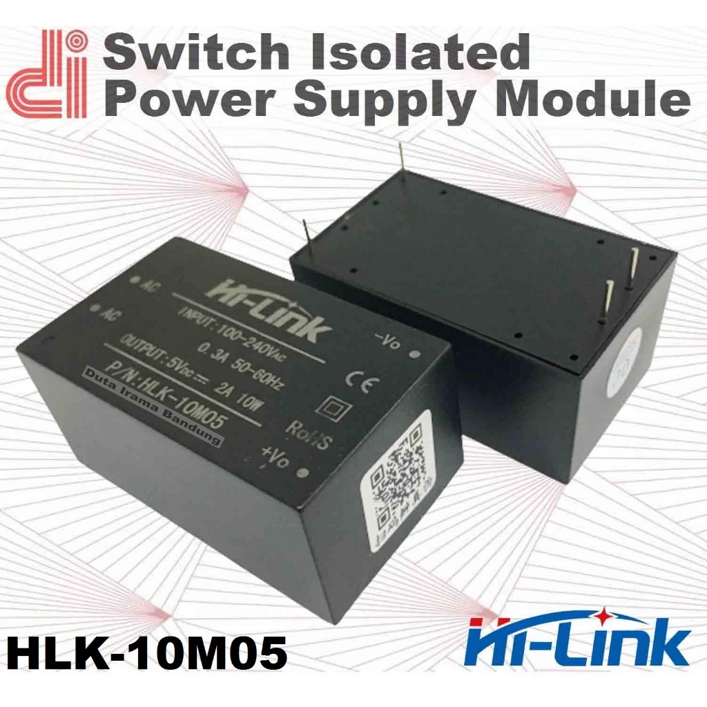 Hi Link HLK-10M05 5Vdc 10W โมดูลจ่ายไฟสวิตช์