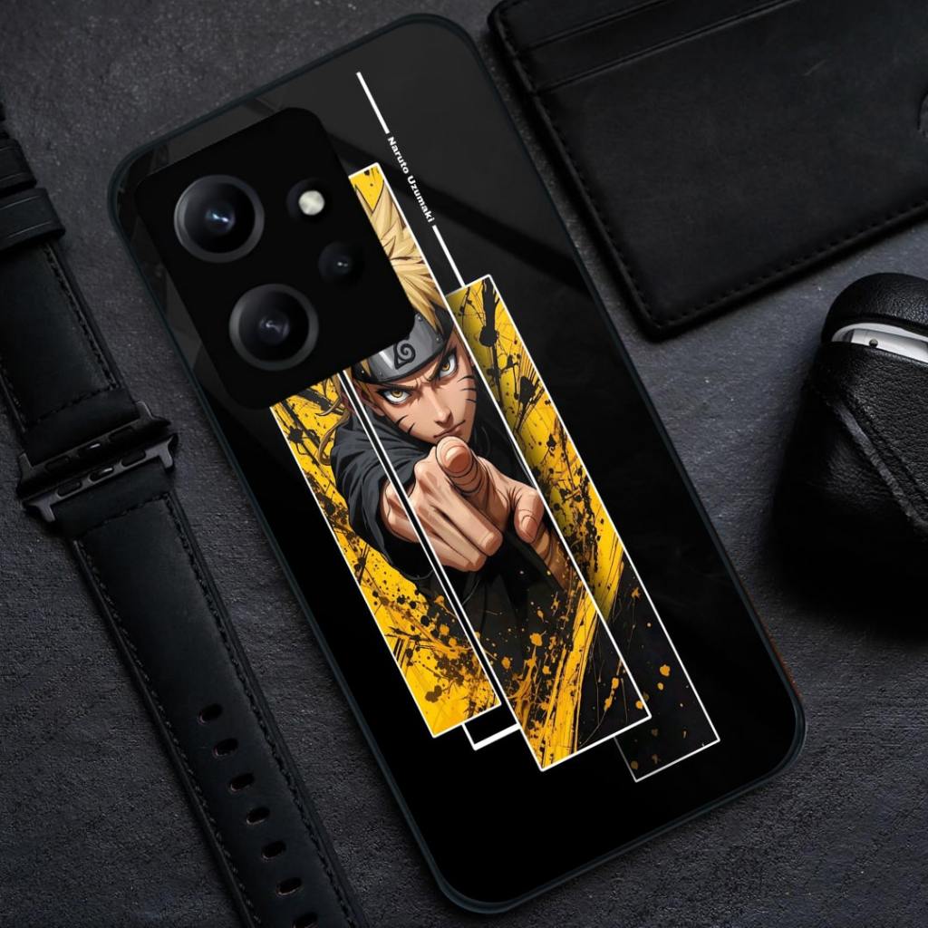 HP Xiaomi Redmi 15C Glass Softcase [BSG-46] - เคสโทรศัพท์ Xiaomi Redmi 15C - เคสกระจกอะคริลิค Xiaomi