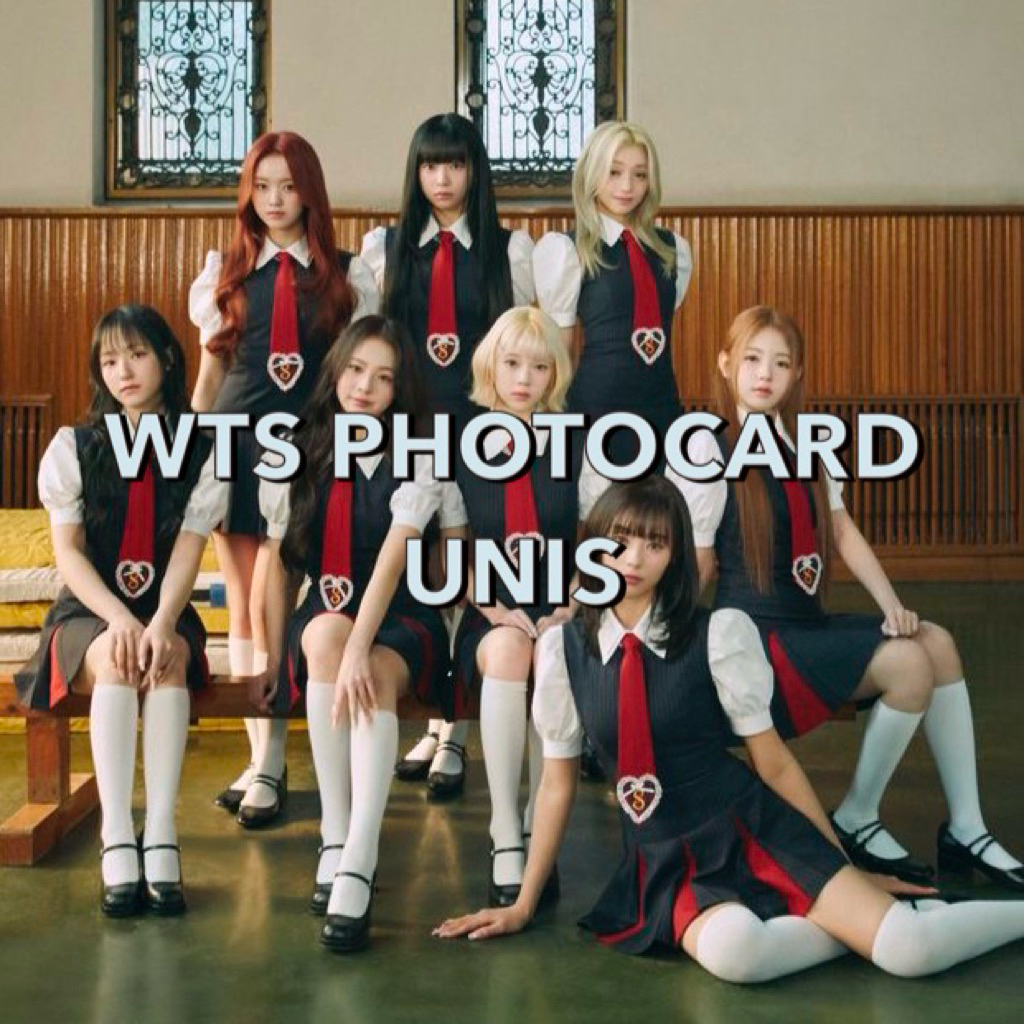 [READ DESCRIPTION] UNIS PHOTOCARD | HYEONJU GEHLEE NANA KOTOKO ELiziIA YUNHA YOONA SEOWON
