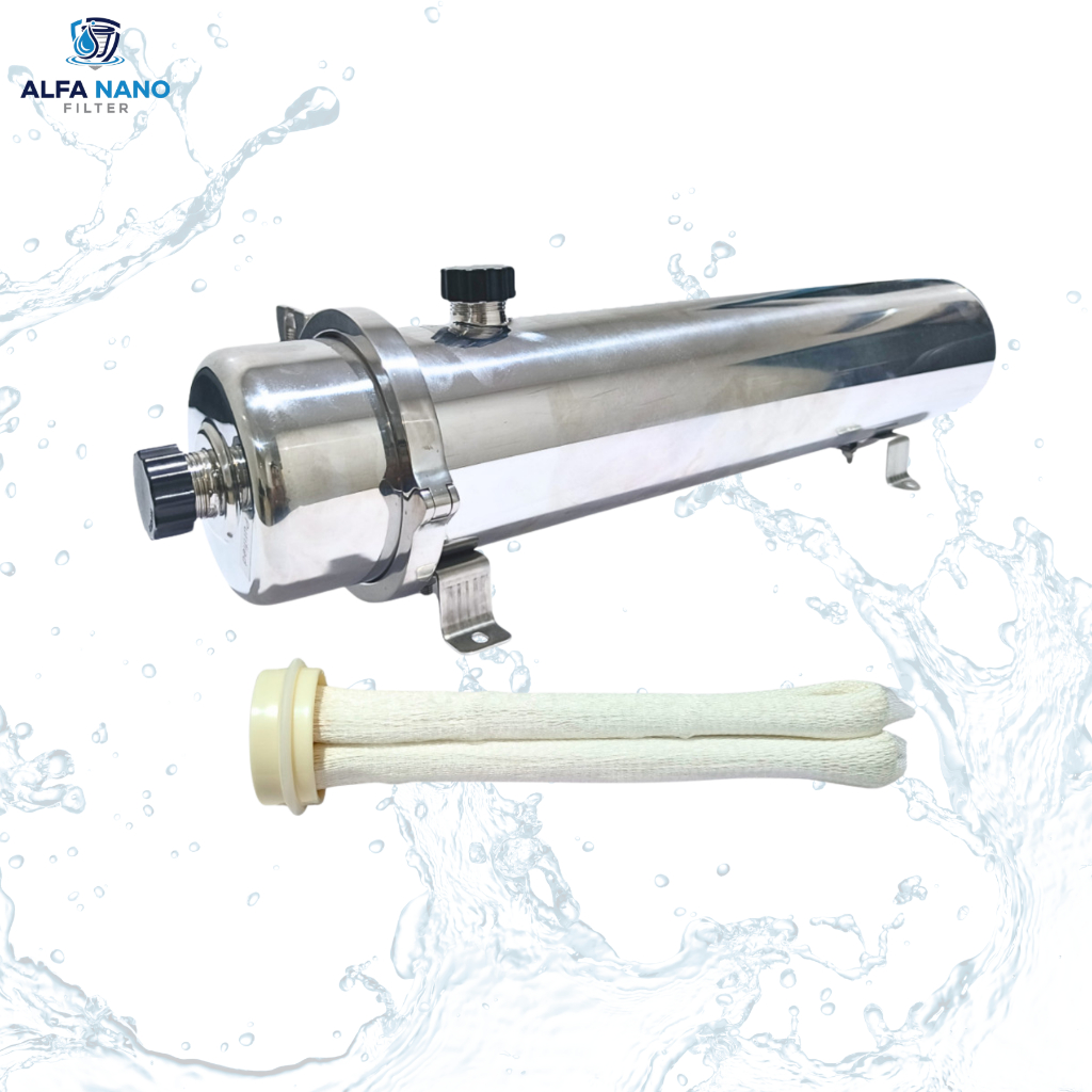 Filter Ultrafiltrasi PVDF Water Pre Filter Ultra Filtrasi 1000 LPH / Membran Ultrafilterasi UF