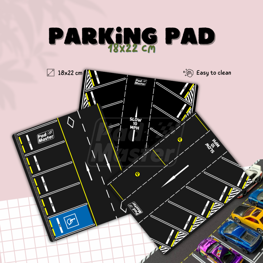 Mini Parking Pad Diorama diecast 1:64 Diecast Parking Mat Scale 1/64 Mousepad Display Collection