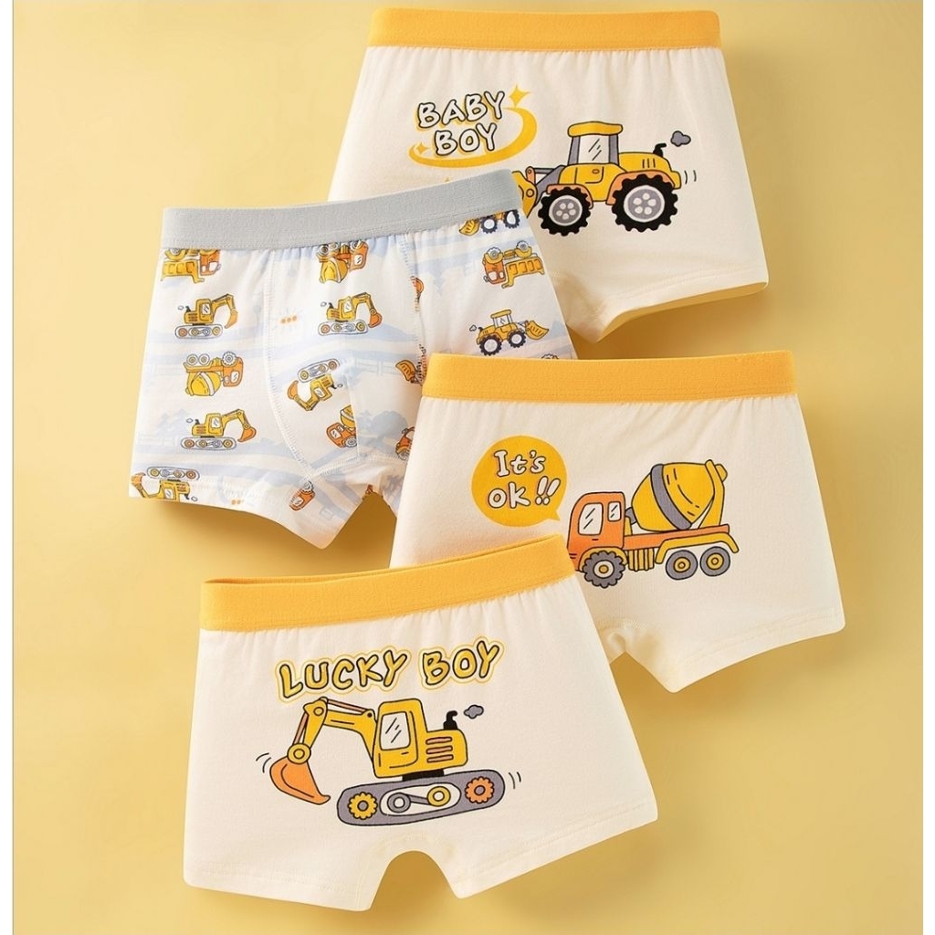 กางเกงชั้นในชายนําเข้า PG TK TRUCK CEMENT (SIZE M-XL)